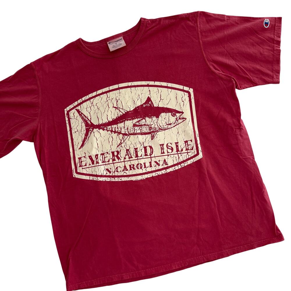 Emerald Isle North Carolina T-Shirt Size 2XL Outer Banks Travel Tourist Souvenir
